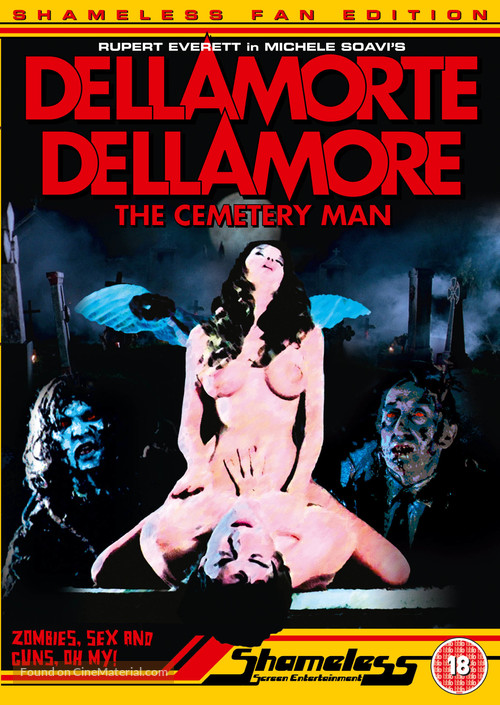 Dellamorte Dellamore - British DVD movie cover