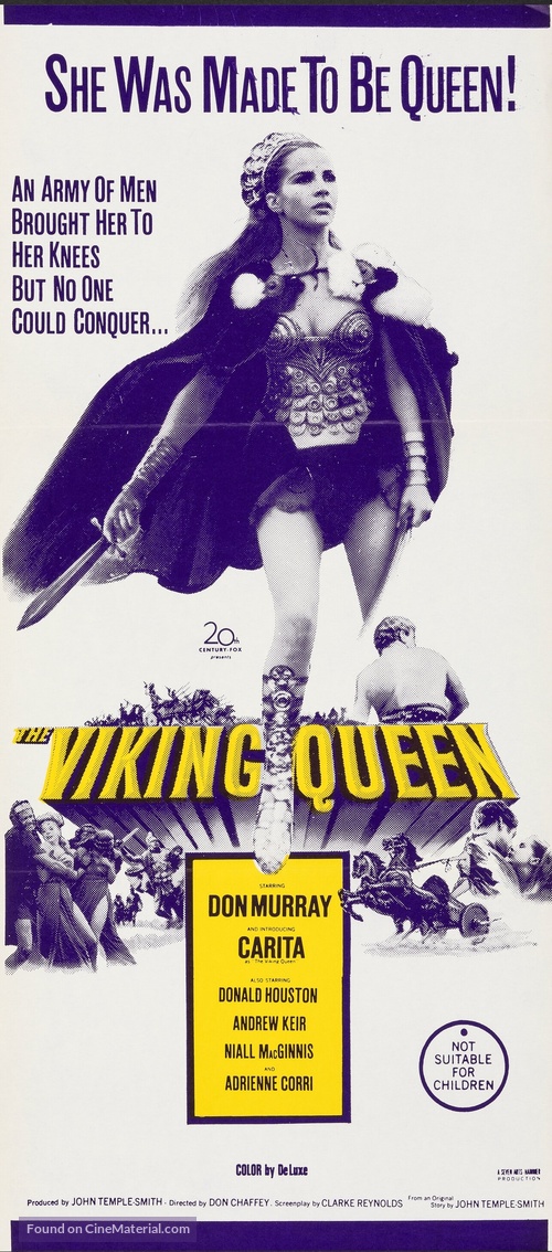 The Viking Queen - Australian Movie Poster