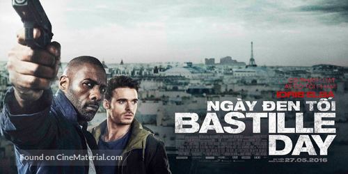 Bastille Day - Vietnamese Movie Poster