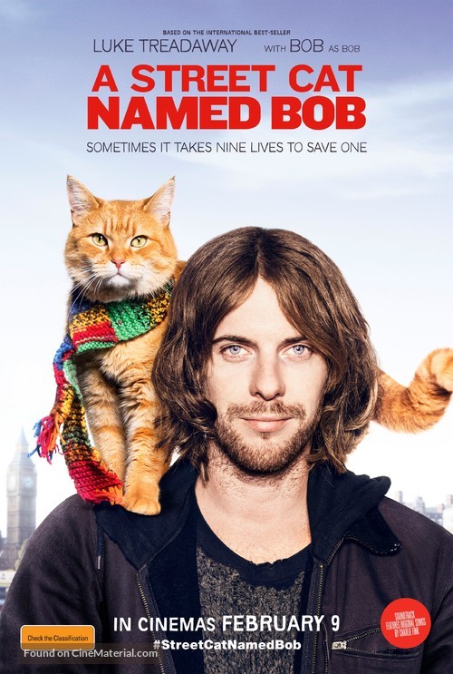 A Street Cat Named Bob - Australian Movie Poster