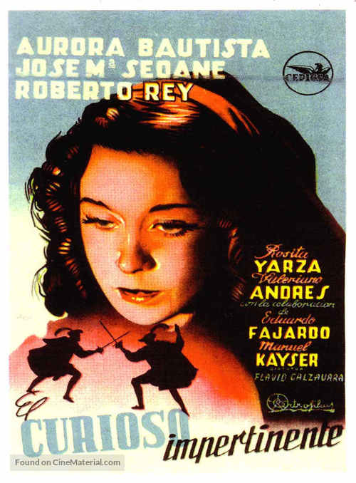 El curioso impertinente - Spanish Movie Poster