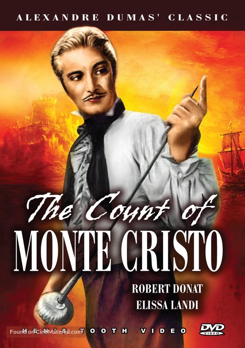 The Count of Monte Cristo - DVD movie cover