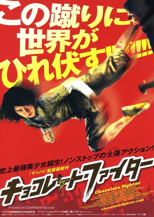Chocolate - Japanese Movie Poster