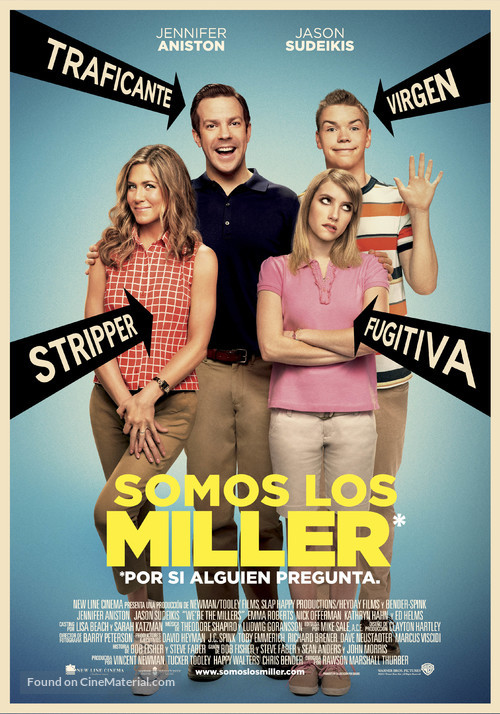 We&#039;re the Millers - Spanish Movie Poster