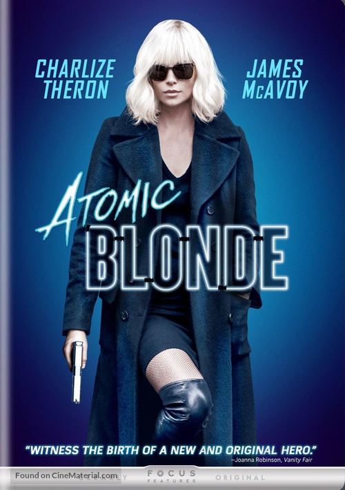 Atomic Blonde - DVD movie cover