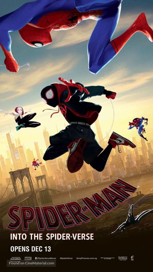 Spider-Man: Into the Spider-Verse - Singaporean Movie Poster