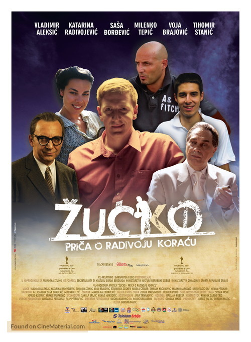 Zlatna levica - Prica o Radivoju Koracu - Serbian Movie Poster