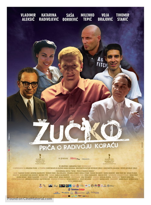 Zlatna levica - Prica o Radivoju Koracu - Serbian Movie Poster