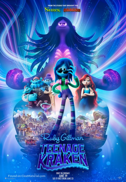 Ruby Gillman, Teenage Kraken - Singaporean Movie Poster