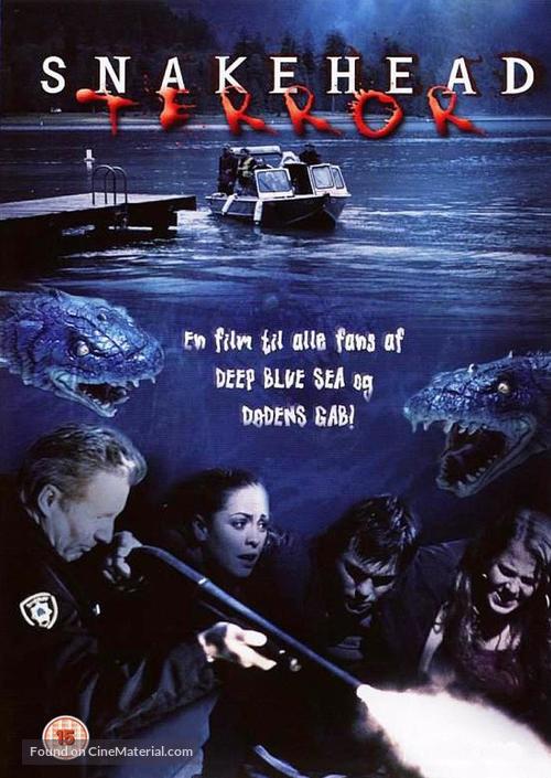 Snakehead Terror - British DVD movie cover