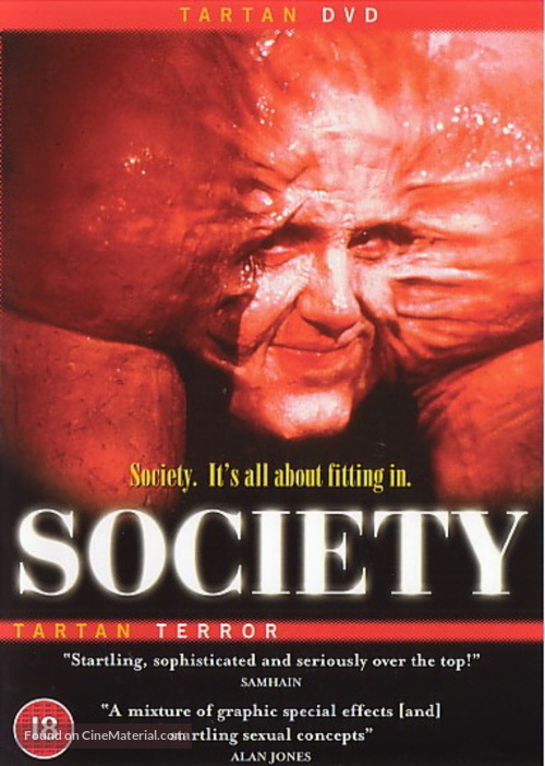 Society - British DVD movie cover