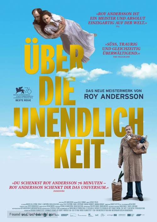 Om det o&auml;ndliga - German Movie Poster