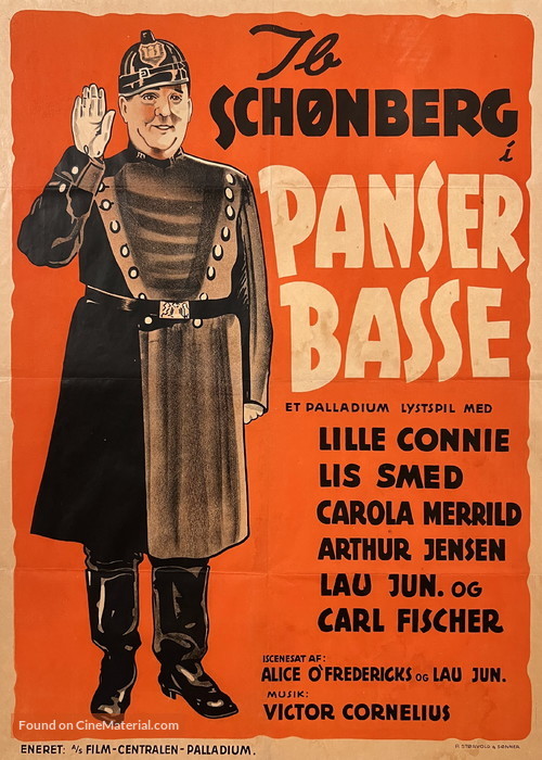 Panserbasse - Danish Movie Poster