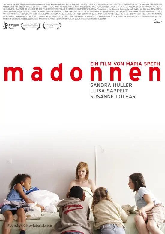 Madonnen - German poster