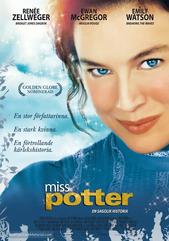 Miss Potter - Swedish Movie Poster