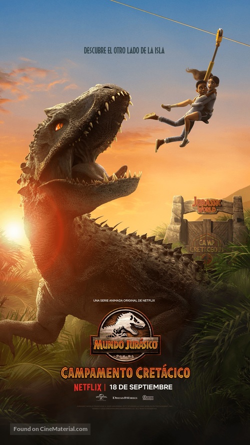 &quot;Jurassic World: Camp Cretaceous&quot; - Argentinian Movie Poster
