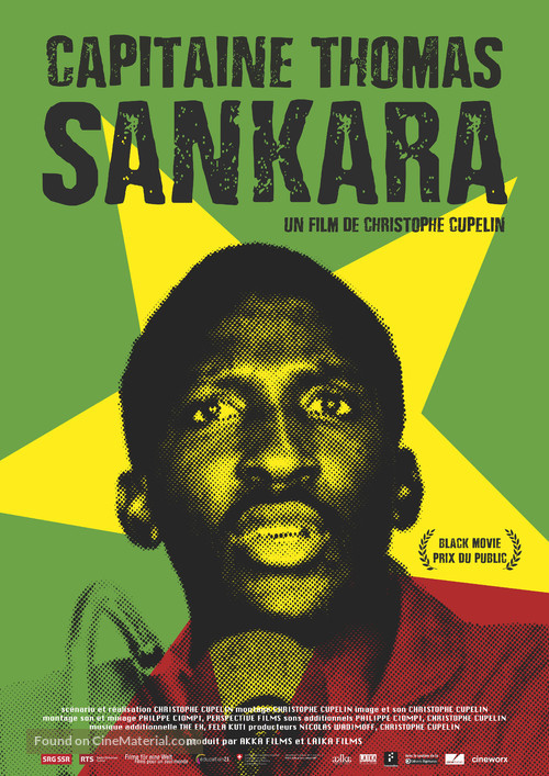 Capitaine Thomas Sankara - French Movie Poster