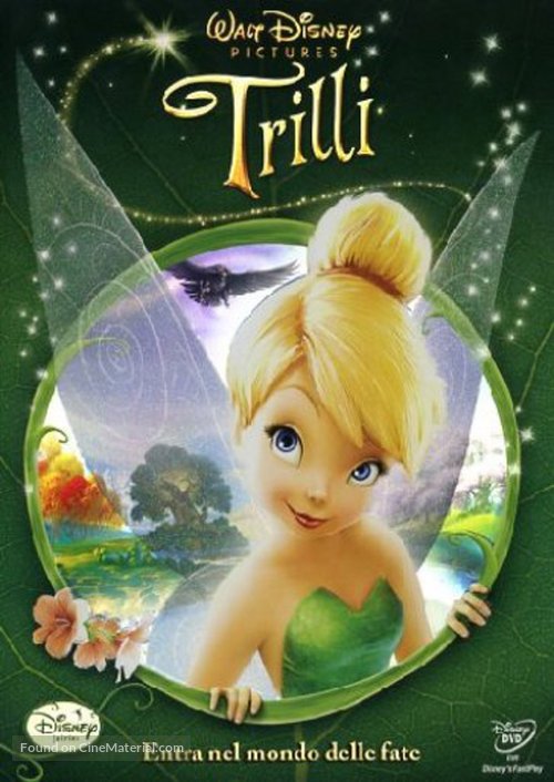 Tinker Bell - Italian DVD movie cover