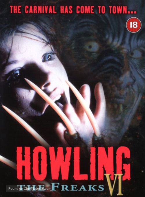 Howling VI: The Freaks - British Movie Cover