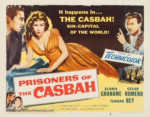 Prisoners of the Casbah - Movie Poster