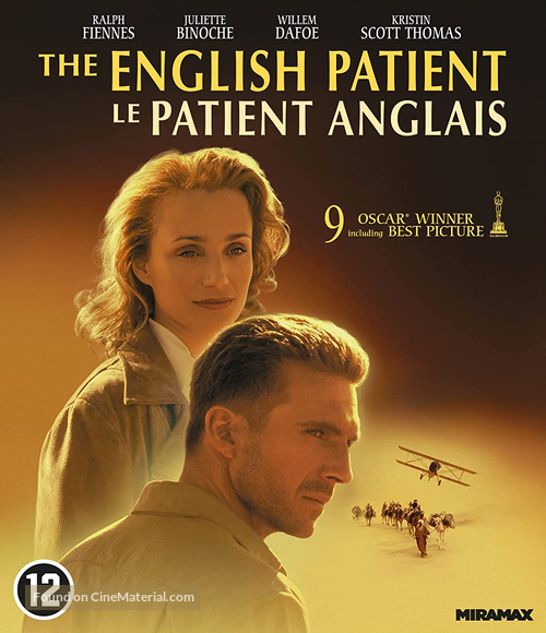 The English Patient - Dutch Blu-Ray movie cover