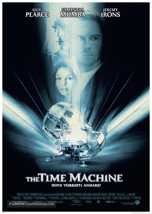 The Time Machine - Italian Theatrical movie poster