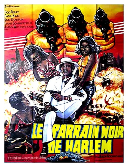 The Black Godfather - French Movie Poster