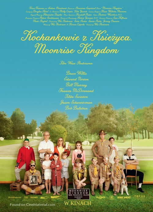 Moonrise Kingdom - Polish Movie Poster
