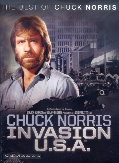 Invasion U.S.A. - Blu-Ray movie cover