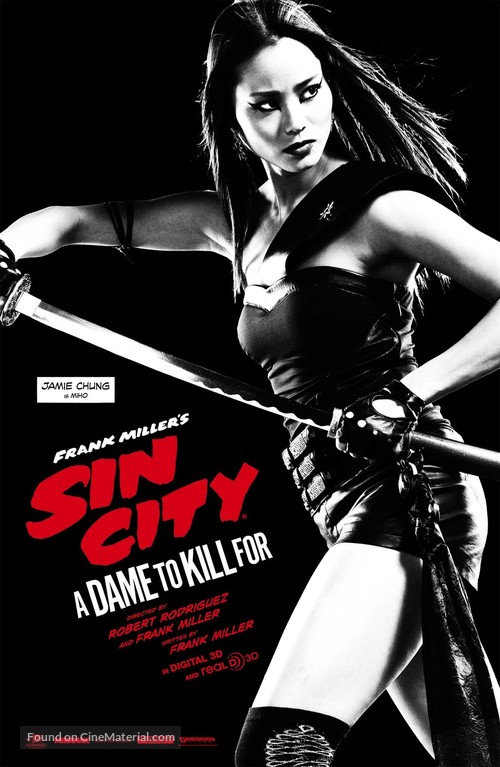 Sin City: A Dame to Kill For - Movie Poster