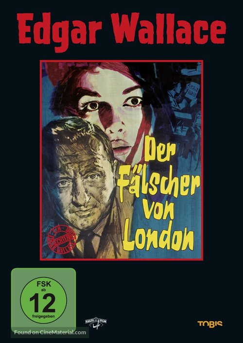 Der F&auml;lscher von London - German DVD movie cover