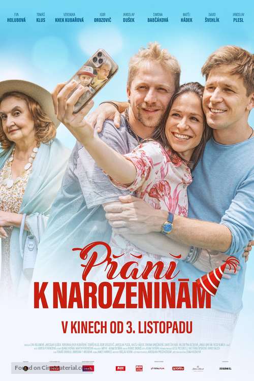 Pr&aacute;n&iacute; k narozenin&aacute;m - Czech Movie Poster