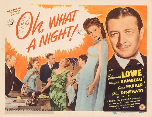 Oh, What a Night - Movie Poster