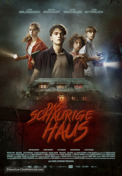 Das schaurige Haus - Austrian Movie Poster