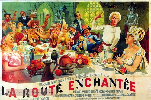 La route enchant&eacute;e - French Movie Poster