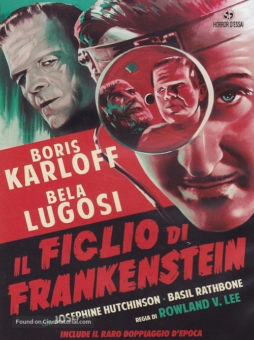 Son of Frankenstein - Italian DVD movie cover