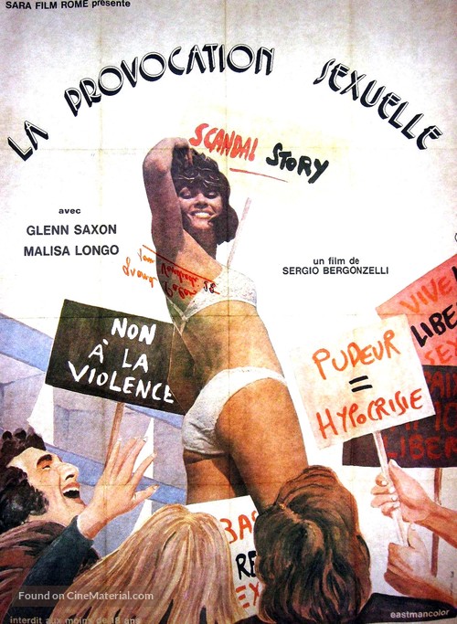 Io Cristiana, studentessa degli scandali - French Movie Poster