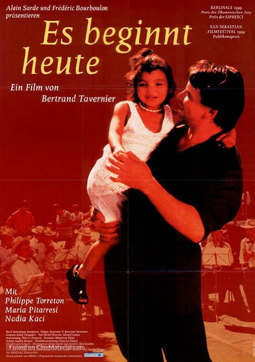 &Ccedil;a commence aujourd&#039;hui - German Movie Poster