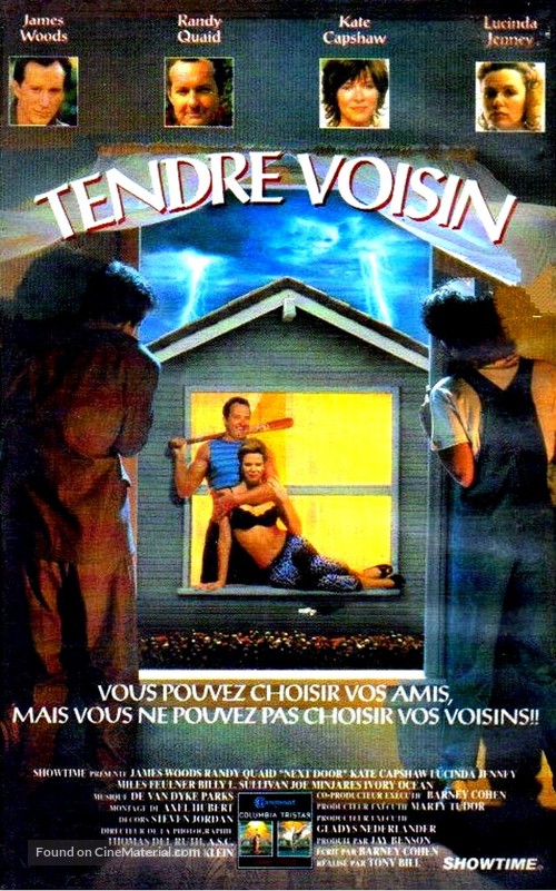 Next Door - French VHS movie cover