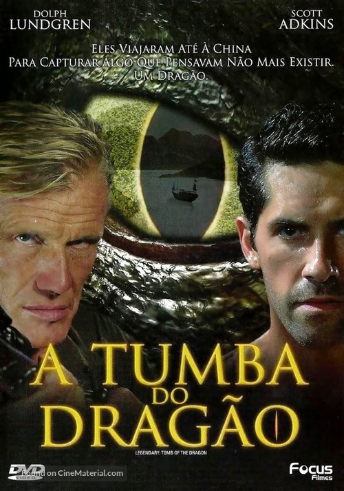 Legendary: Tomb of the Dragon - Brazilian DVD movie cover