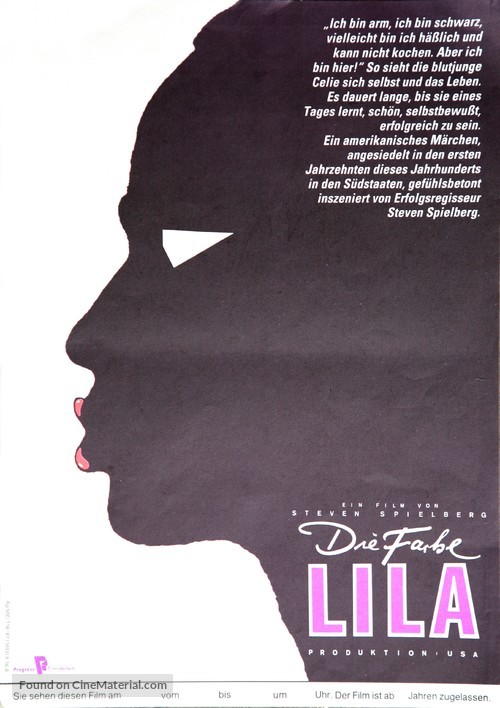 The Color Purple - German Movie Poster