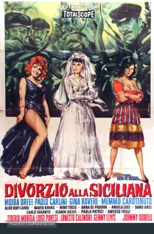 Divorzio alla siciliana - Italian Movie Poster