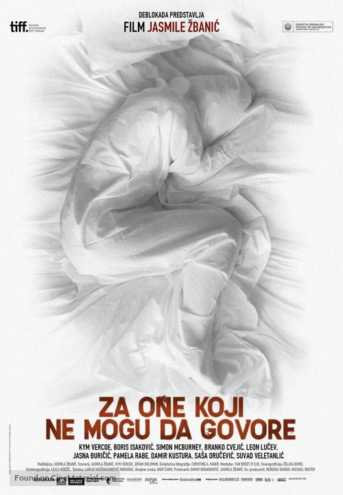 For Those Who Can Tell No Tales - Bosnian Movie Poster