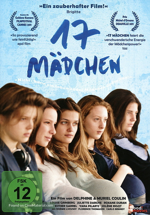 17 filles - German DVD movie cover