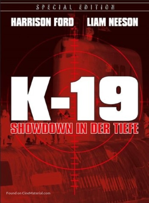 K19 The Widowmaker - German DVD movie cover