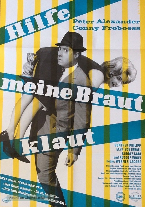 Hilfe, meine Braut klaut - German Movie Poster