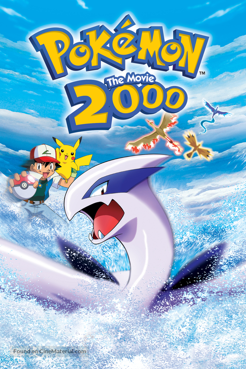 Pok&eacute;mon: The Movie 2000 - Movie Cover