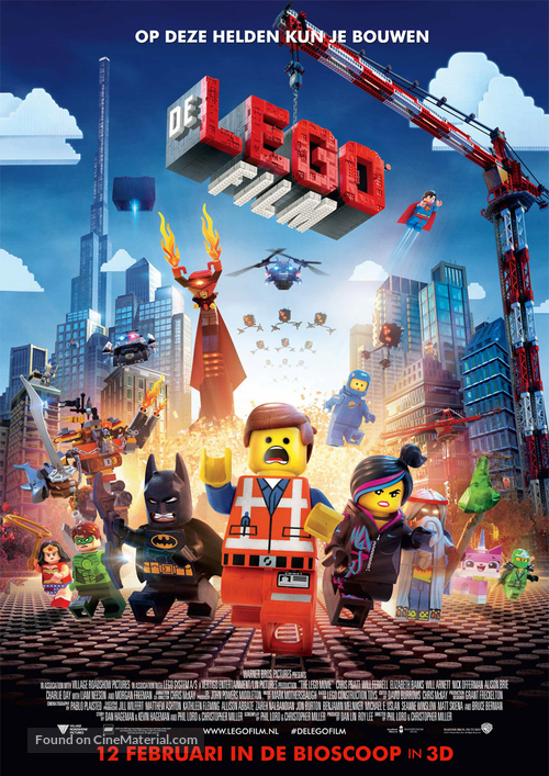 The Lego Movie - Dutch Movie Poster