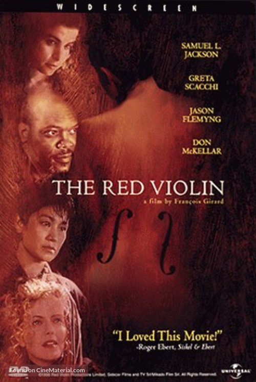 The Red Violin - DVD movie cover