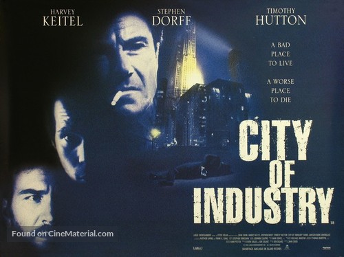 City of Industry - British Theatrical movie poster